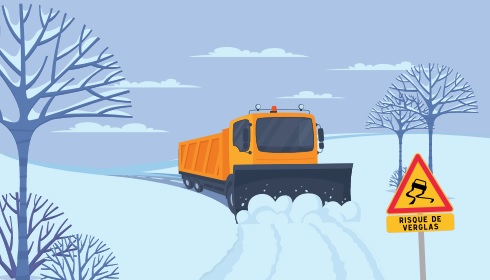 Service hivernal des routes 2023/2024